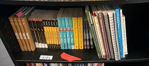 shelf of books misc
