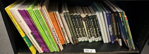 shelf of books misc