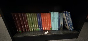shelf of books misc