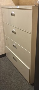metal cabinet