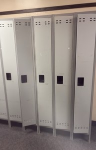 15 lockers
