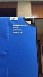 privacy curtain on wheels