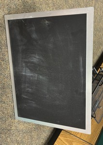 chalk board