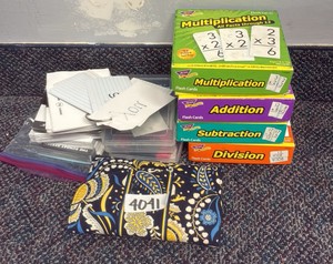 math flashcards, and English flashcards