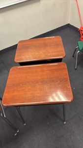 two desks