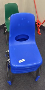 blue chair