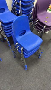Blue chair