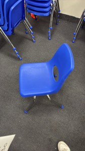Blue chairs