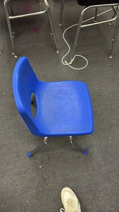 Blue chair