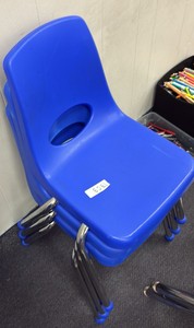 Blue chair