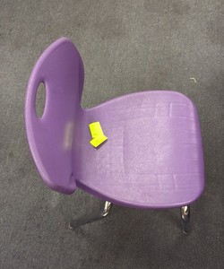 purple chairs