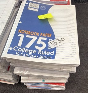 Notebook paper