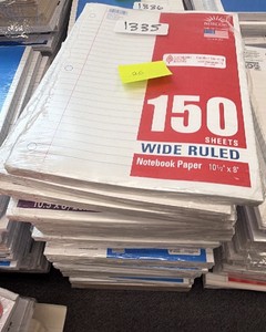 notebook paper