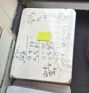 dry erase boards