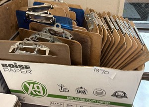 clipboards