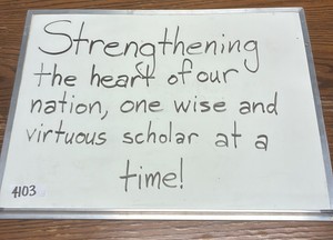 small whiteboard