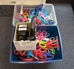 scissors & stamps