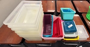 organizers and bins