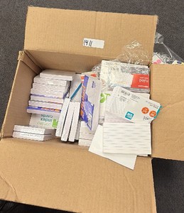 index cards