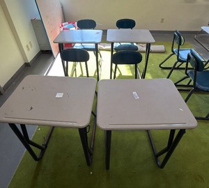 four desks