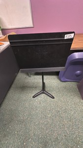 Metal music stand, set of 2