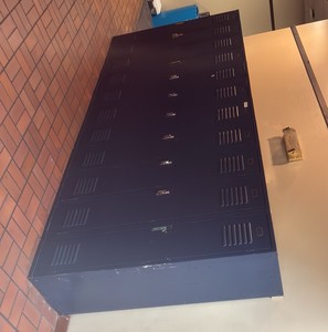 lot of lockers