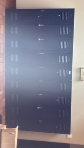 lot of lockers