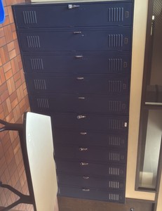 lot of lockers