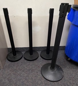 4 stanchions 3 matching