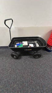 Gorilla cart, Polly dump cart, wagon, heavy duty