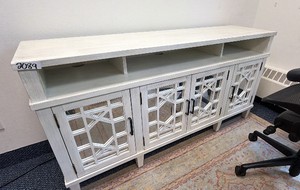 beautiful white hutch