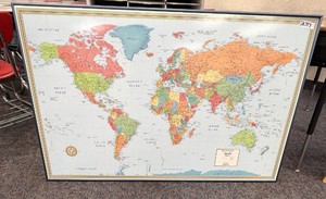 world map