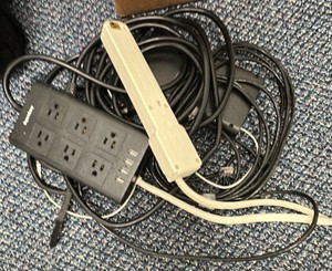 Cords and surge protectors