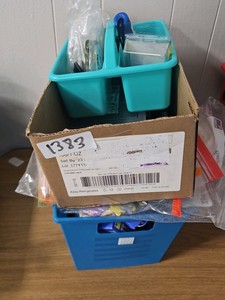 glue sticks and other classroom supplies