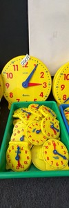 learning resources clock