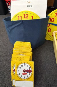 learning resources clocks