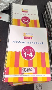 Groves Method student work book 1-4