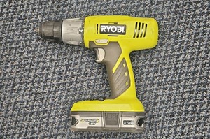 Ryobi drill with battery