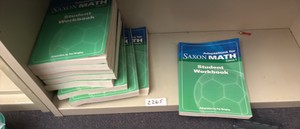 Sped Saxon Math Student Work Book