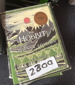 The Hobbit pocket edition books (Tolkien)  (r400)