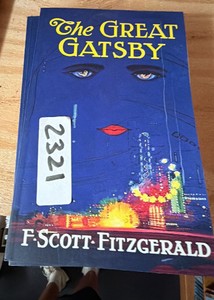 The great Gatsby by F Scott Fitzgerald  (r400)
