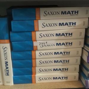 Saxon Math books  (r400)