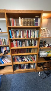 Bookcase of books