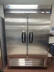 Norlake AdvantEDGE NLF49-S Stainless Steel 2-Door Commercial Reach-In Freezer (L-Kitchen)