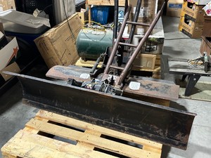 ATV Snow Plow with Cable Winch