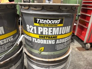 Titebond 821 Premium Urethane Wood Flooring Adhesive - 3.5 Gallon Pail