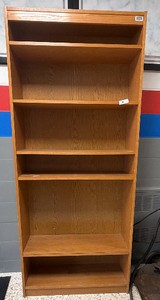 6-shelf bookcase