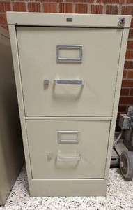 2-drawer filing cabinet
