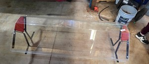 Industrial sneeze guard