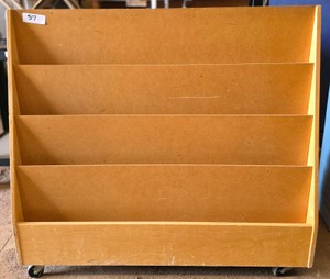 2-sided bookcase